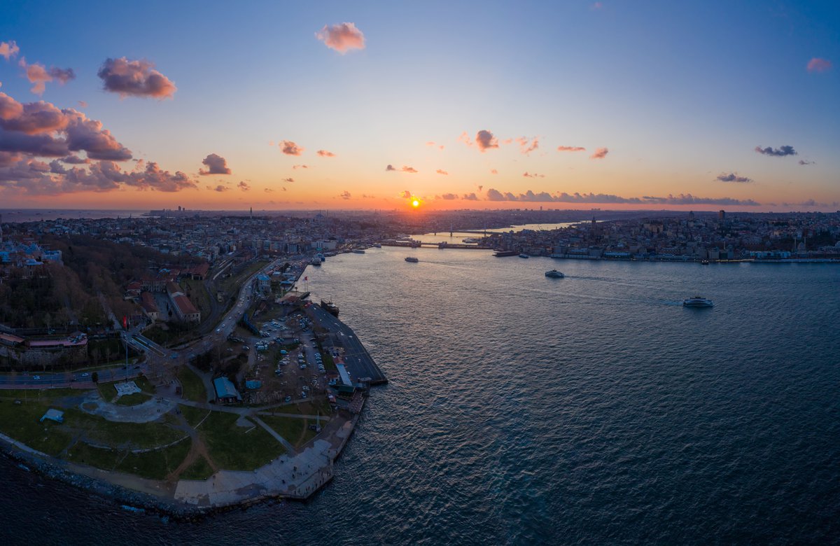 Вид на Стамбул
