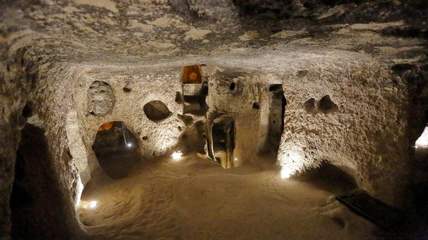 Подземный город Деринкую в Каппадокии - самый интересный для туристов